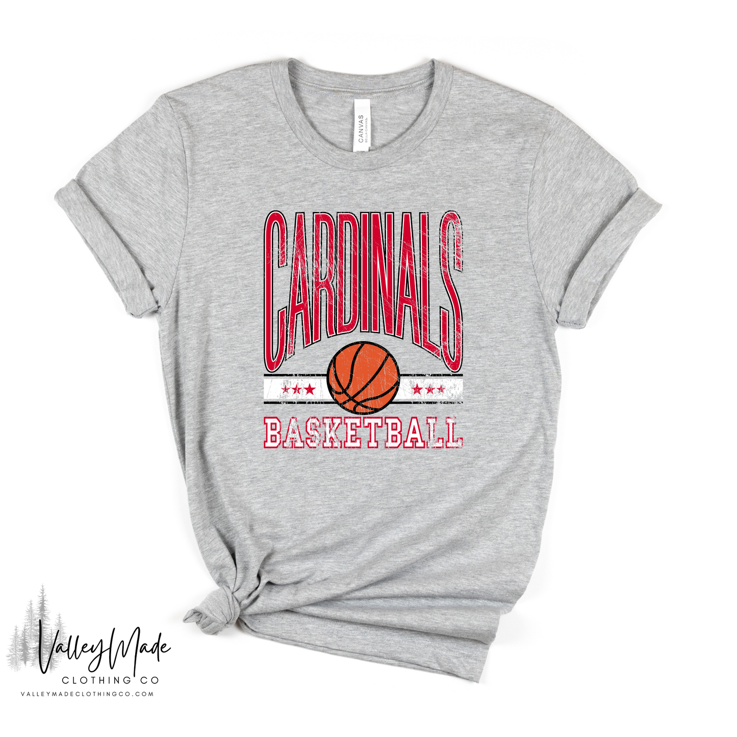 Grunge Basketball Star Mascots - Tee