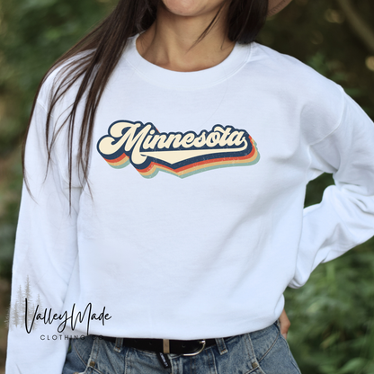 Retro Minnesota-Crewneck