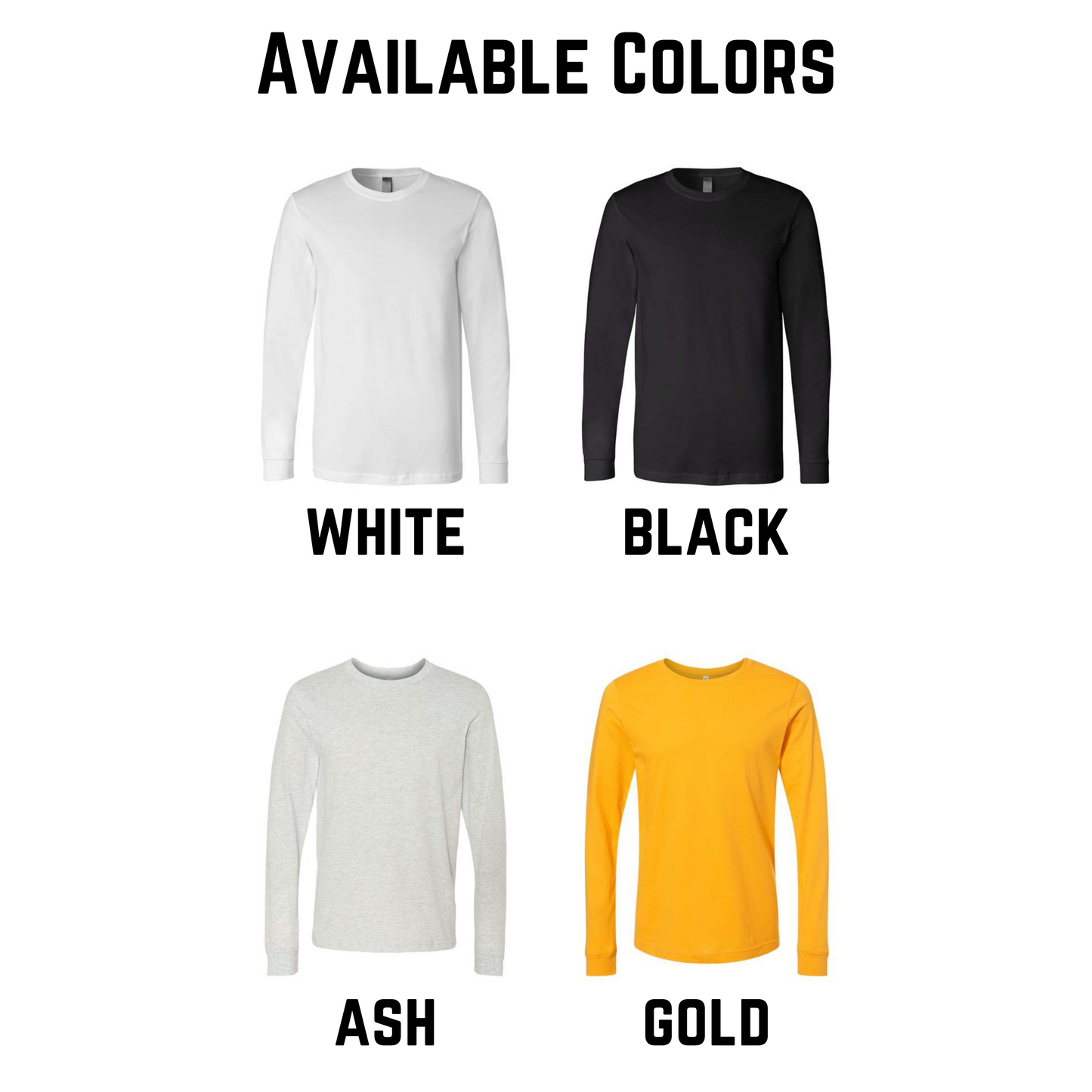 Stacked Blackjacks-Long Sleeve (Bella Canvas Brand)