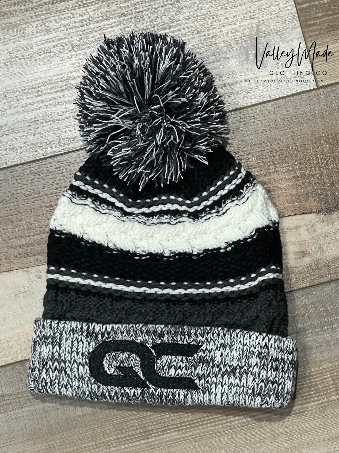 Team Spirit Logo Pom Beanie - Embroidered