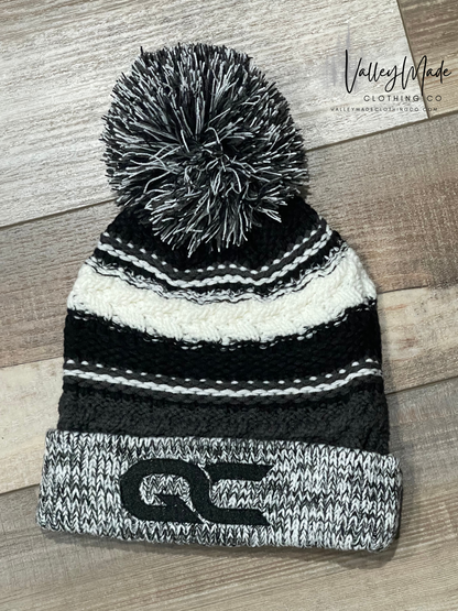 Team Spirit Logo Pom Beanie - Embroidered