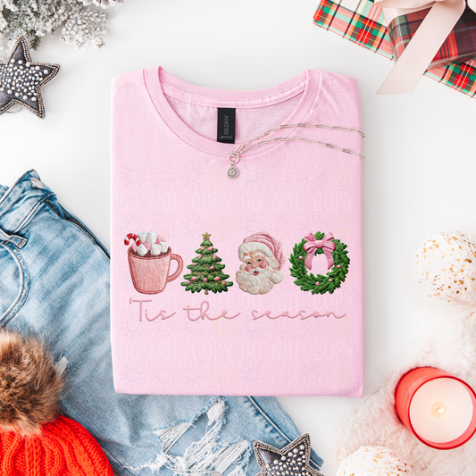 **BLACK FRIDAY $12 TEE** Pink Tis The Season
