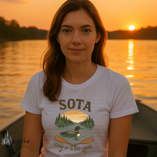 Sota Loon And Paddles-Tee