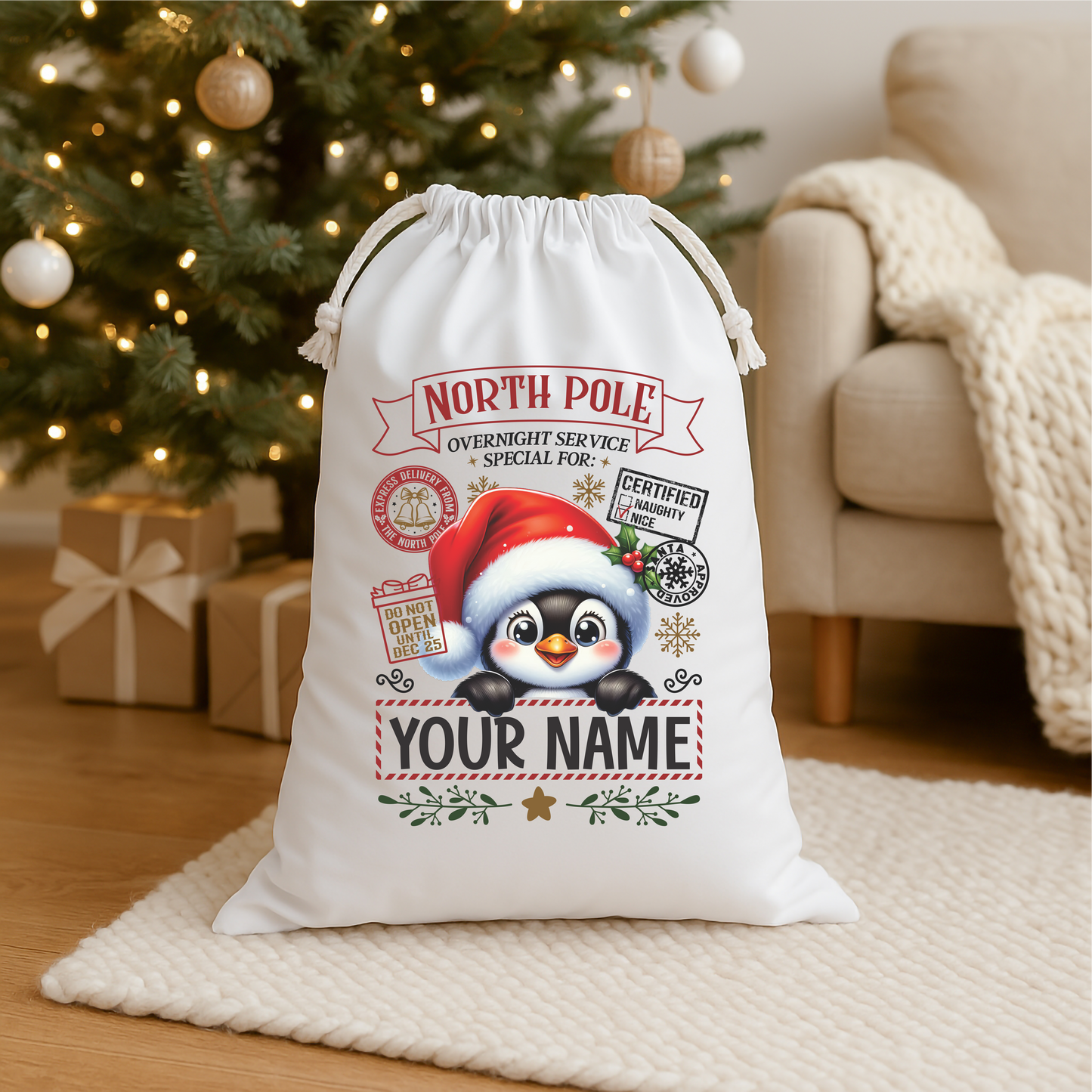 Character/Animal Santa Sack