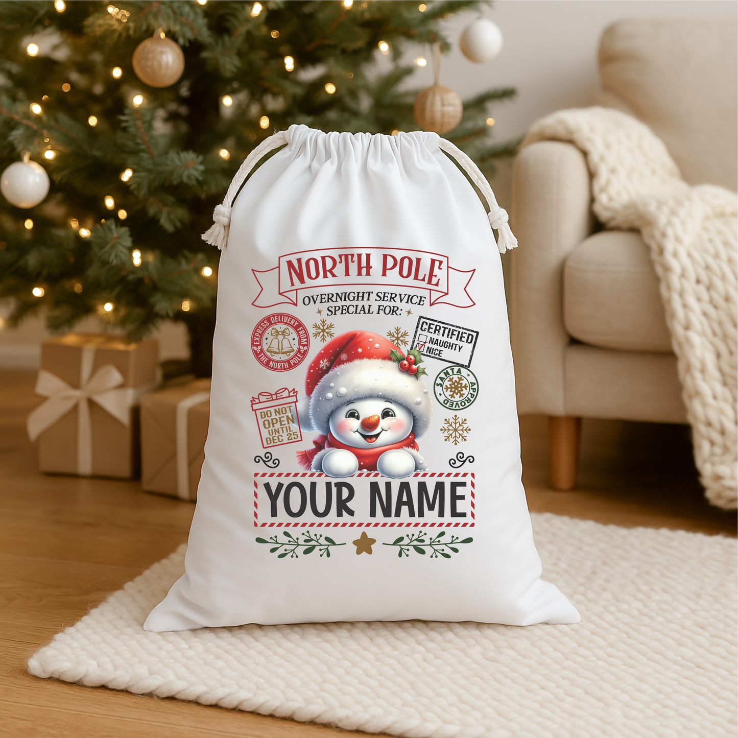 Character/Animal Santa Sack