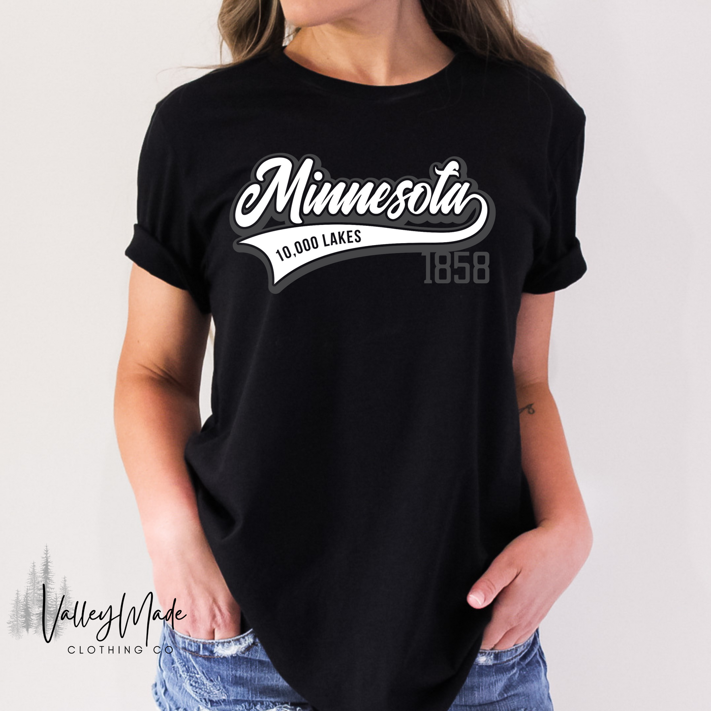 Minnesota Swoosh 1858-Tee