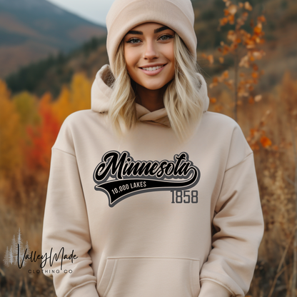 Minnesota Swoosh 1858-Hoodie