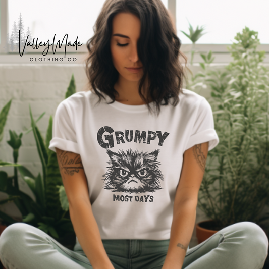 Grumpy Most Days-Tee