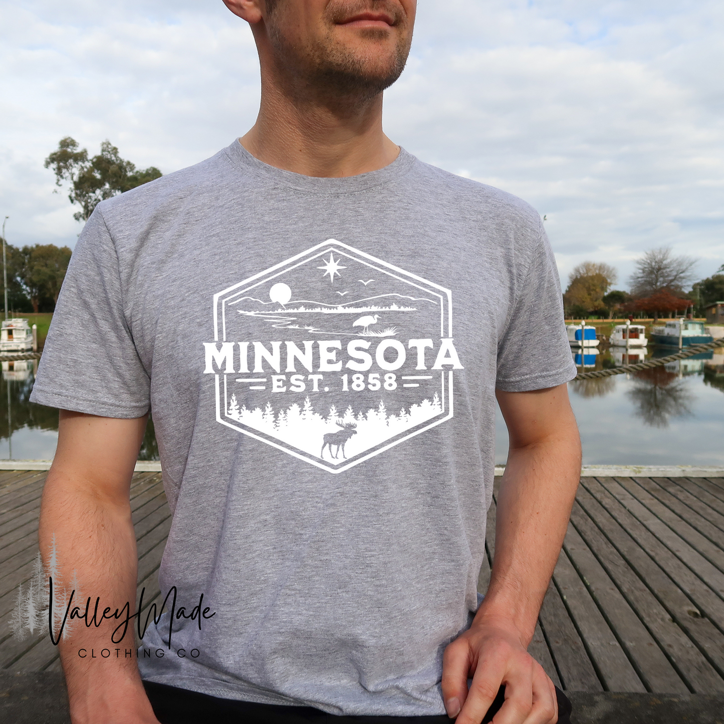 Minnesota Badge-Tee