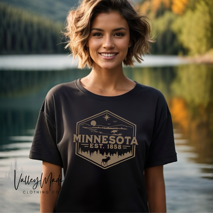 Minnesota Badge-Tee