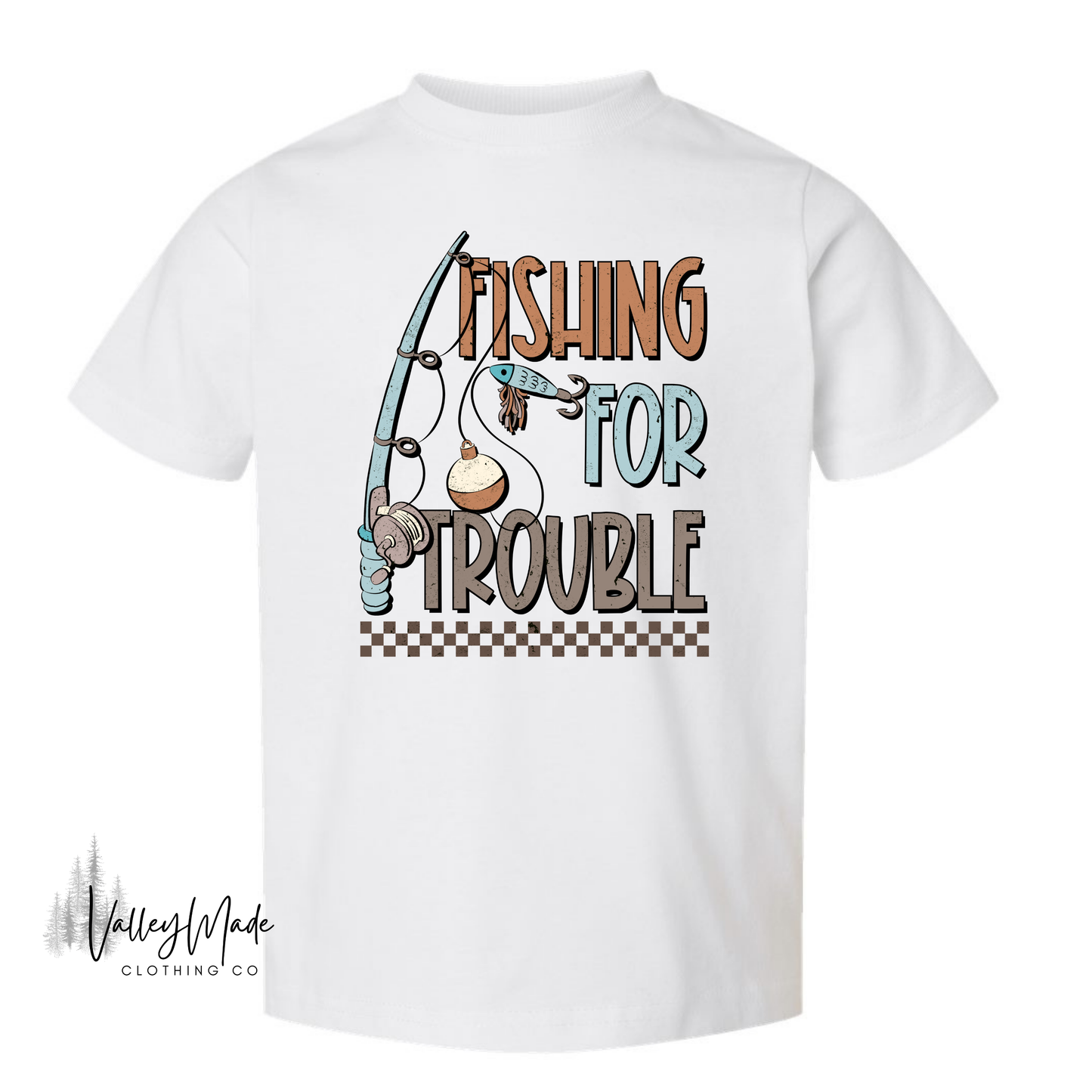 Fishing For Trouble-Tee (Toddler)