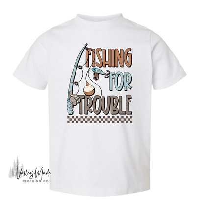 Fishing For Trouble-Tee (Toddler)