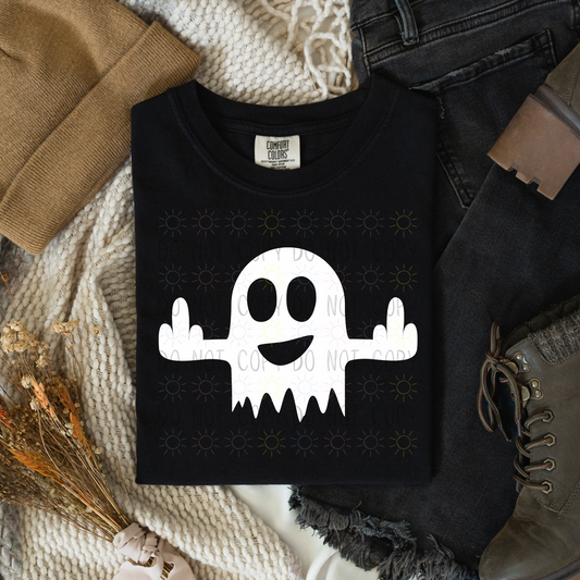 Middle Finger Ghost - Tee
