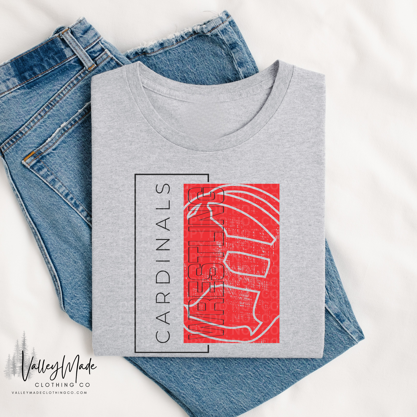 Rectangle Wrestling Mascots - Tee