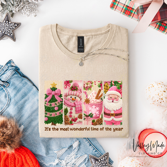 **BLACK FRIDAY $12 TEE** Faux Yarn Wonderful Time