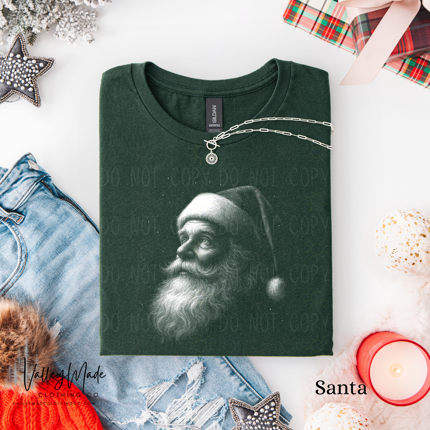 **BLACK FRIDAY $12 TEE** Vintage Santa