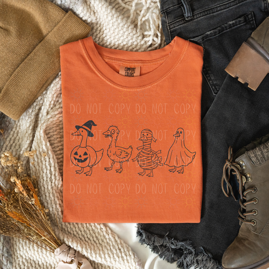 Halloween Geese - Tee