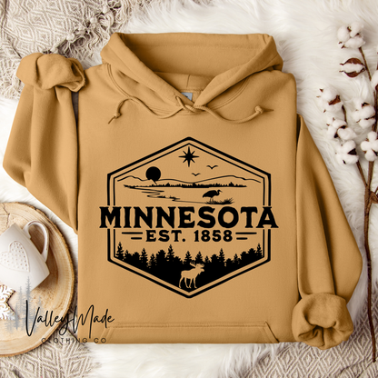 Minnesota Badge-Hoodie