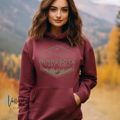 Minnesota Badge-Hoodie