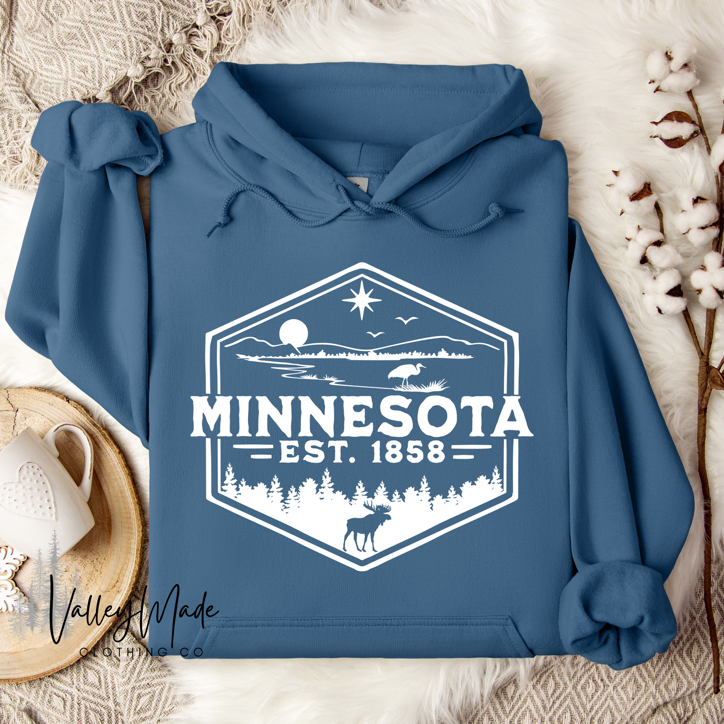 Minnesota Badge-Hoodie