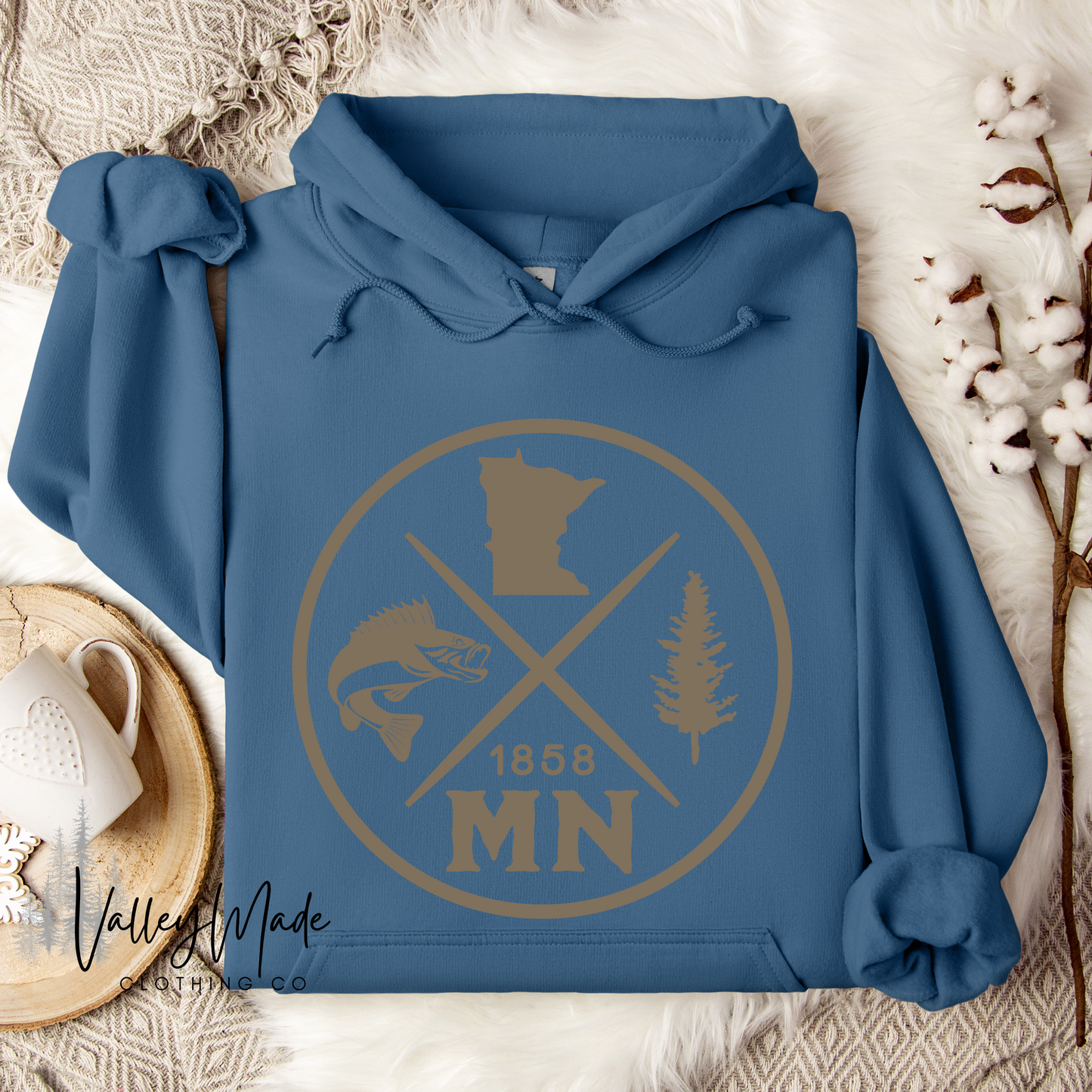 Walleye Minnesota-Hoodie