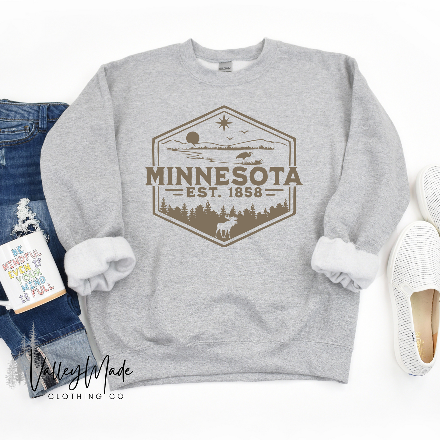 Minnesota Badge-Crewneck