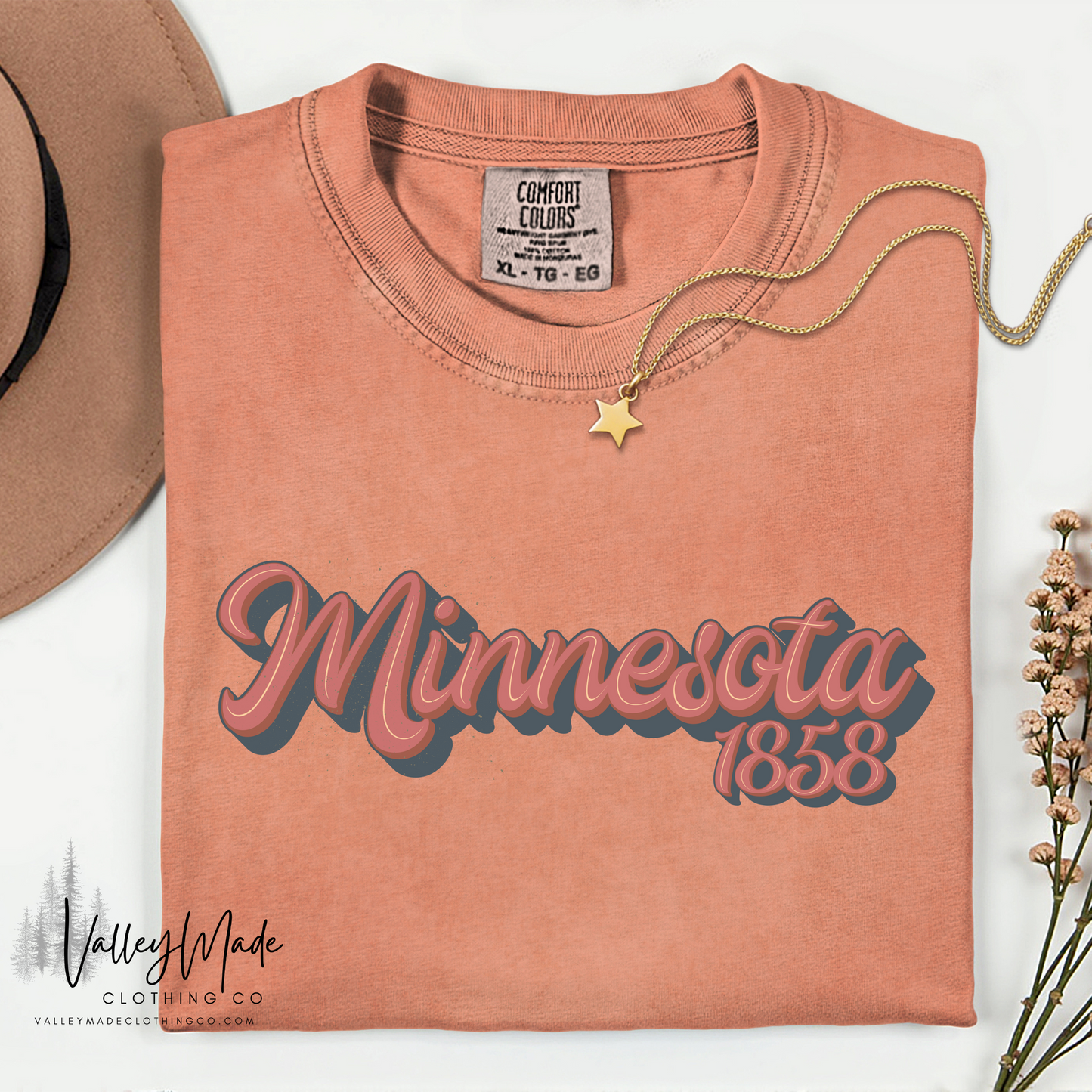 Minnesota 1858 Fall Retro - Tee